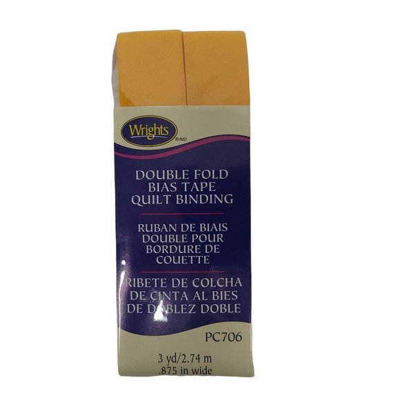 Wrights Bias Tape Single Double Fold Iron On Hem Tape Quilt Binding Bundle - Picture 3 of 8